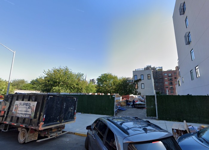 Rafael Rabinowitz filed plans at 60 and 62 Gerry Street (Credit - Google)