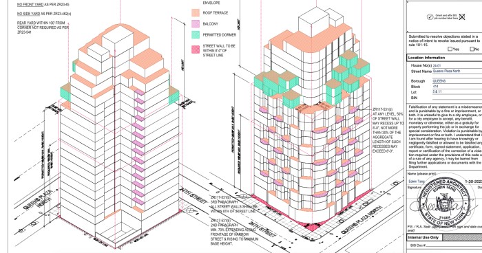 24-01 Queens Plaza North (Credit - Edwin Tang architect via DOB)