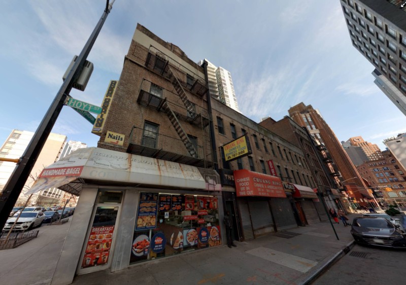 208 Livingston Street, 42-50 Hoyt Street (Credit - Cyclomedia)