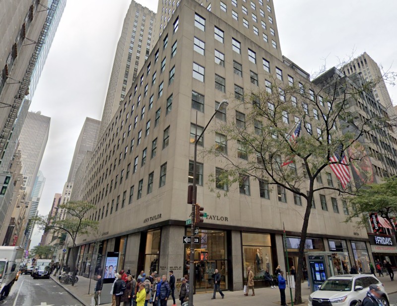 600 Fifth Avenue (Credit - Google)