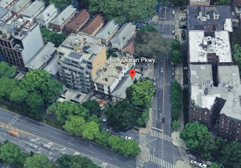 609 Ocean Parkway (Credit - Google Earth)